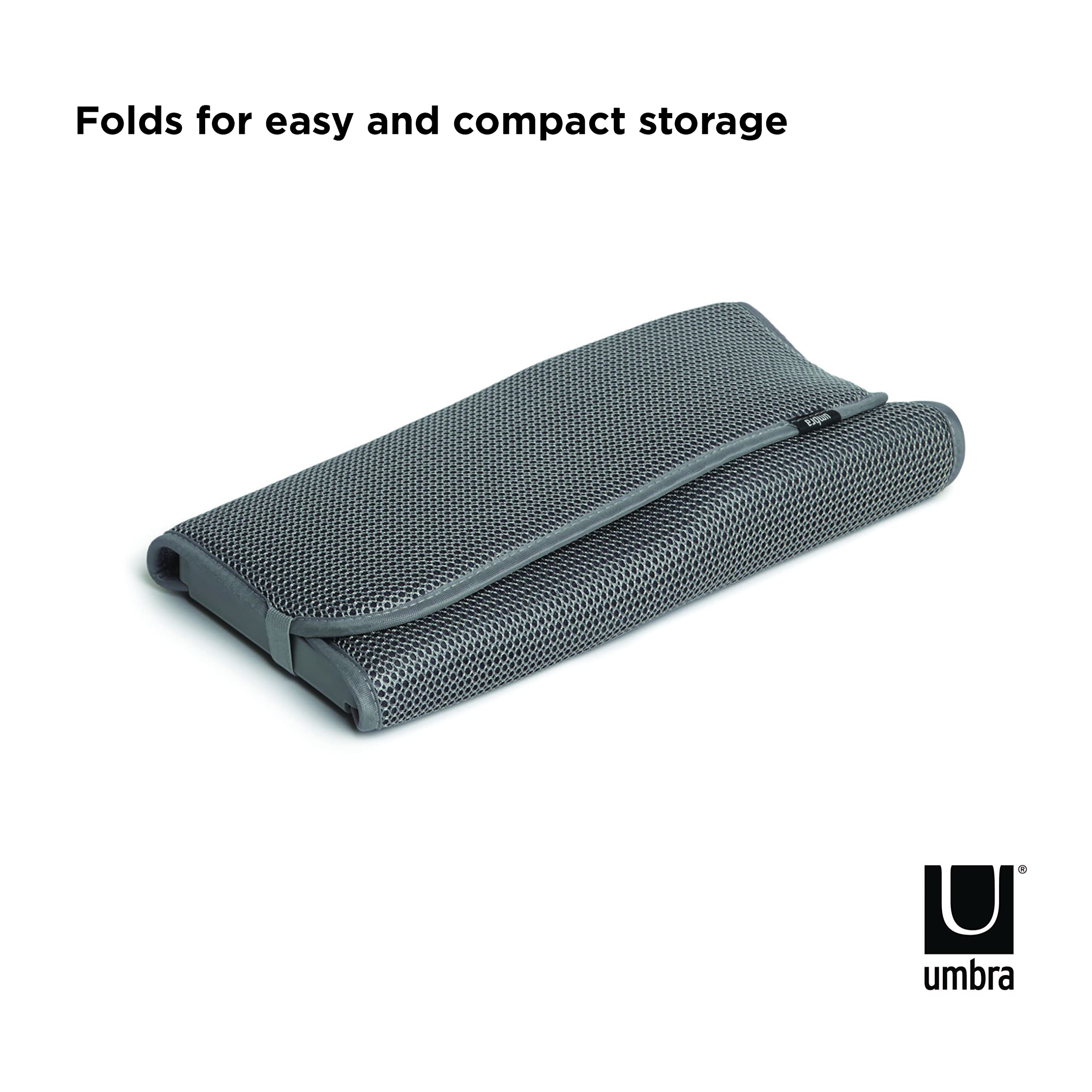 Foto 6 pulgar | Estante Para Platos Umbra Udry Mini Con Tapete De Secado De Microfibra, Color Gris - Venta Internacional.