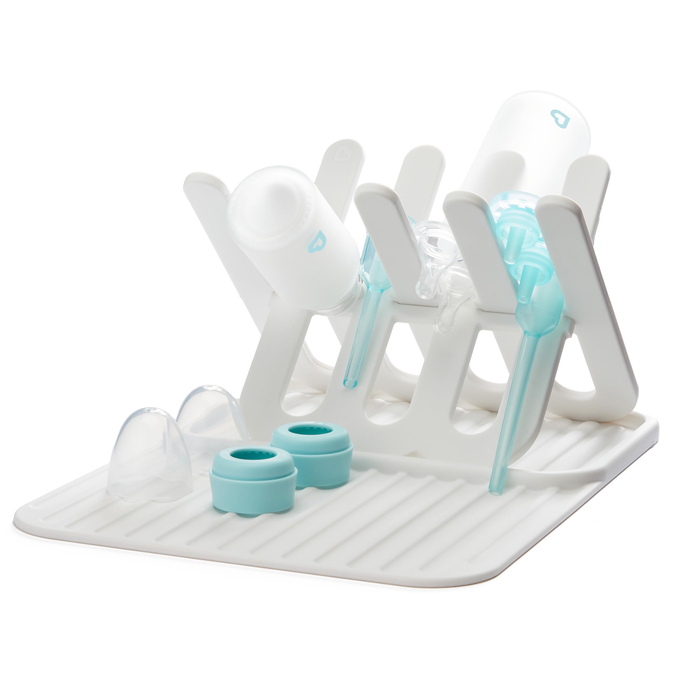 Foto 1 | Estante Para Secar Botellas Munchkin Con Capacidad Para 8 Botellas De Silicona, Color Blanco - Venta Internacional.