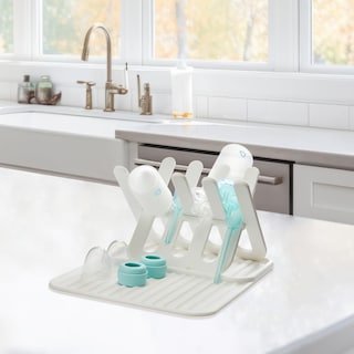 Foto 2 | Estante Para Secar Botellas Munchkin Con Capacidad Para 8 Botellas De Silicona, Color Blanco - Venta Internacional.