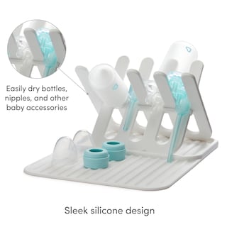 Foto 5 | Estante Para Secar Botellas Munchkin Con Capacidad Para 8 Botellas De Silicona, Color Blanco - Venta Internacional.