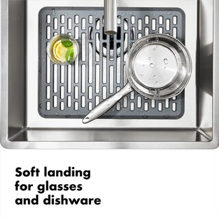 Foto 3 | Alfombrilla de Lavabo Oxo Good Grips Silicona Plateado - Venta Internacional