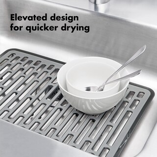 Foto 4 | Alfombrilla de Lavabo Oxo Good Grips Silicona Plateado - Venta Internacional