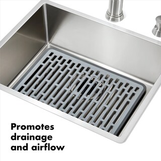 Foto 5 | Alfombrilla de Lavabo Oxo Good Grips Silicona Plateado - Venta Internacional
