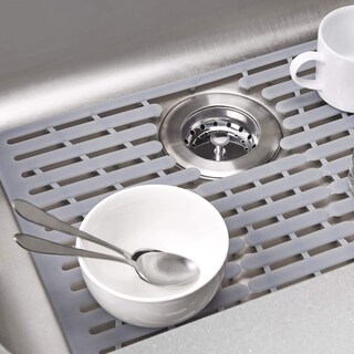 Foto 7 | Alfombrilla de Lavabo Oxo Good Grips Silicona Plateado - Venta Internacional
