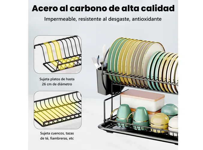 Foto 4 | Escurridor Xtellar Negro