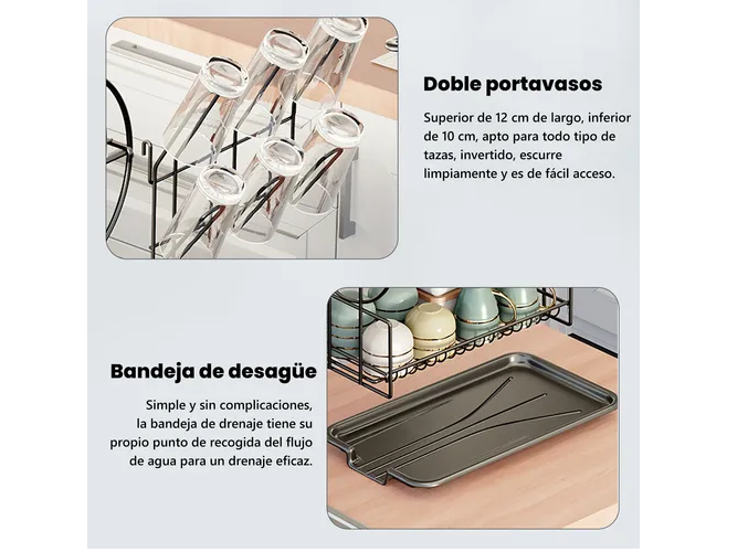 Foto 5 | Escurridor Xtellar Negro