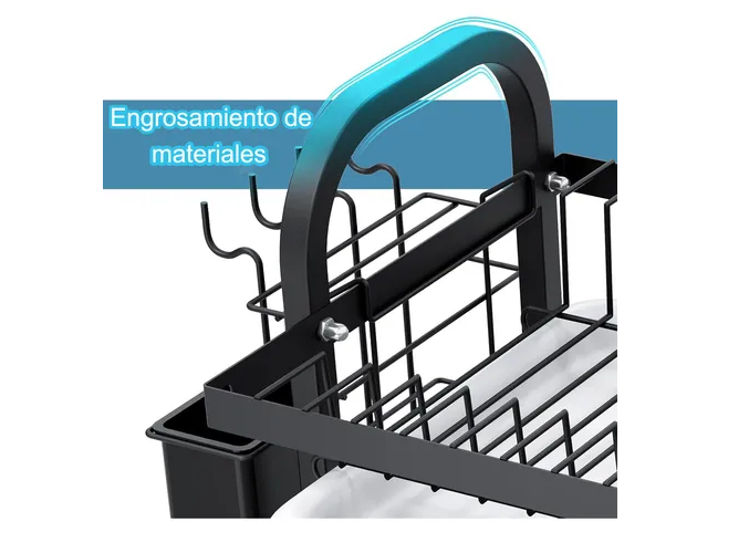 Foto 4 pulgar | Escurridor Xtellar Negro