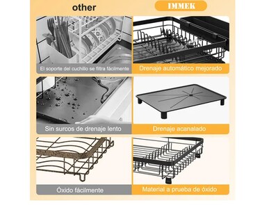 Foto 5 | Escurridor Xtellar Negro