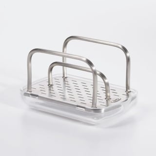 Foto 4 | Soporte De Esponja Oxo Good Grips De Acero Inoxidable Negro - Venta Internacional.