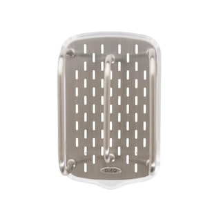 Foto 5 | Soporte De Esponja Oxo Good Grips De Acero Inoxidable Negro - Venta Internacional.