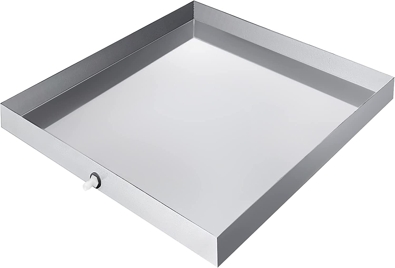 Foto 2 pulgar | Sartén Para Lavadora Vevor 304 De Acero Inoxidable 32x32x6,35 Cm - Venta Internacional.