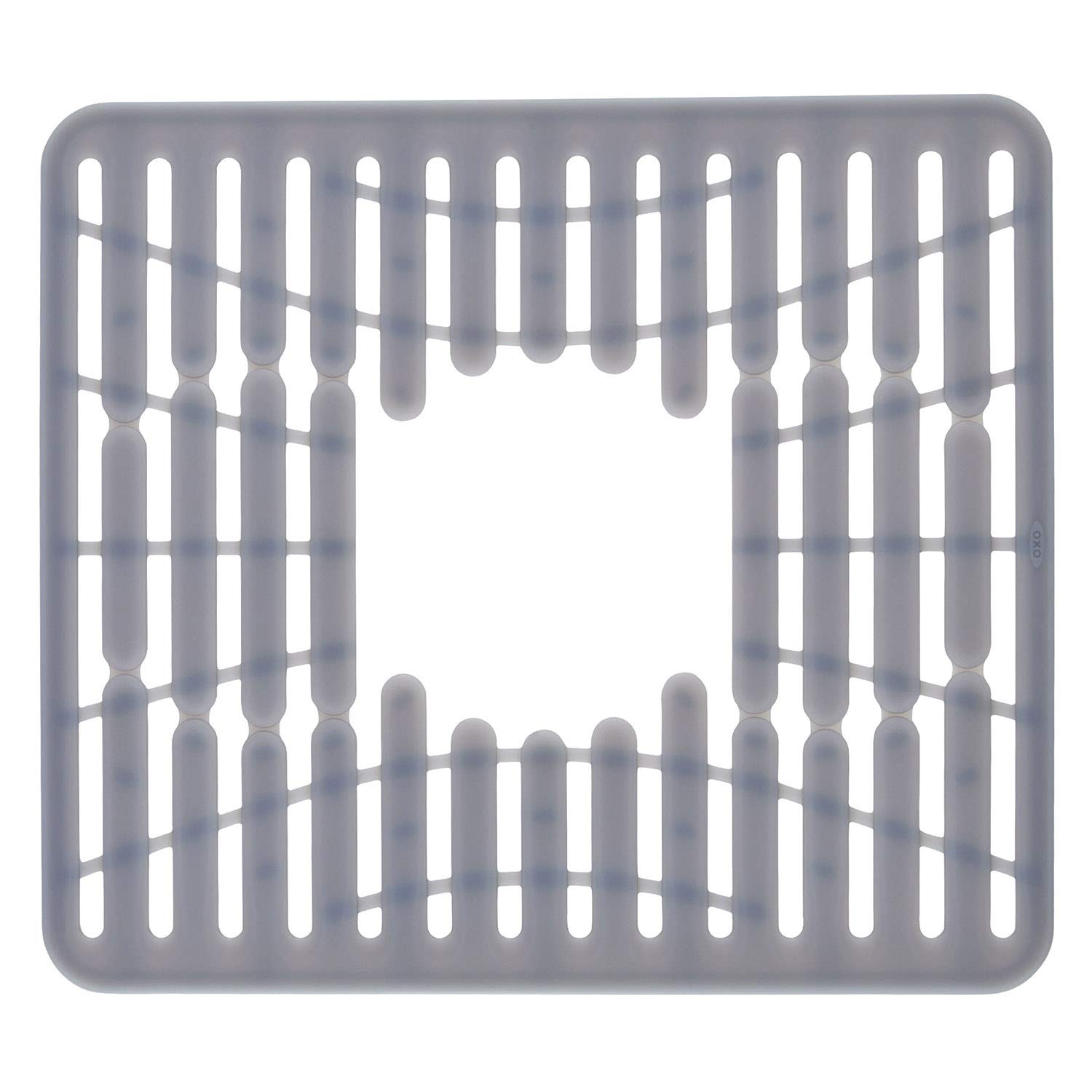 Foto 1 | Alfombrilla De Lavabo Oxo Good Grips De Silicona, Tamaño Pequeño, Color Plateado - Venta Internacional.