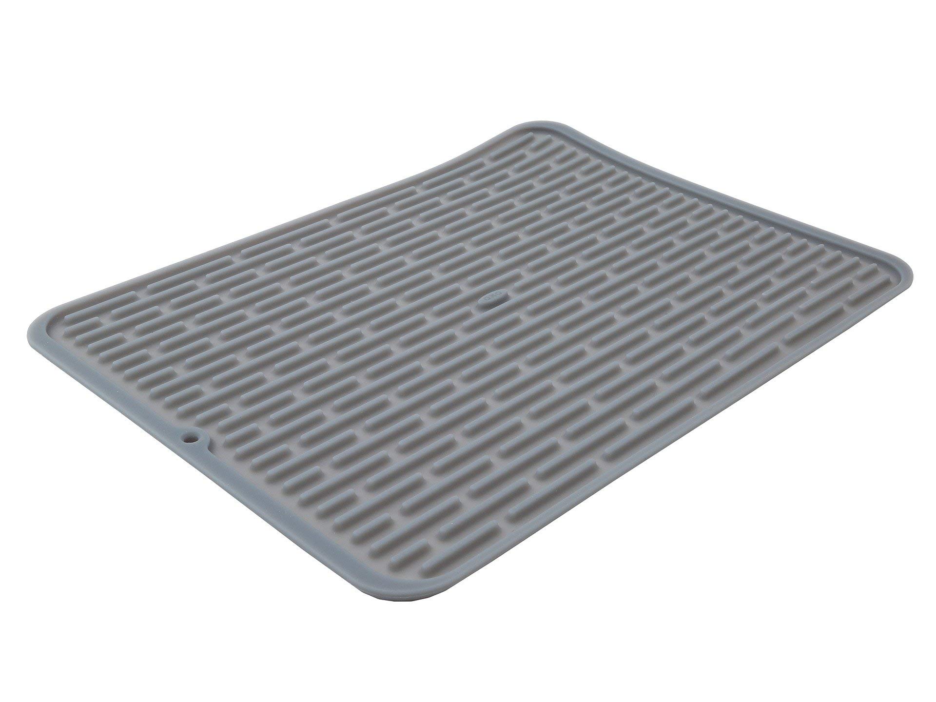 Foto 1 | Alfombrilla De Secado Oxo Good Grips De Silicona  Tamaño Grande  Gris - Venta Internacional.