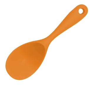 Foto 1 | Cuchara Plana para Servir Aleissi 700979 de Silicón color Naranja
