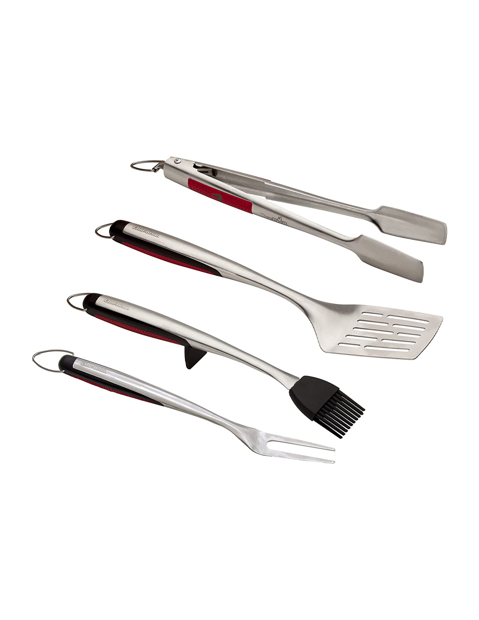 Utensilios para Asar Char-Broil 4 Piezas