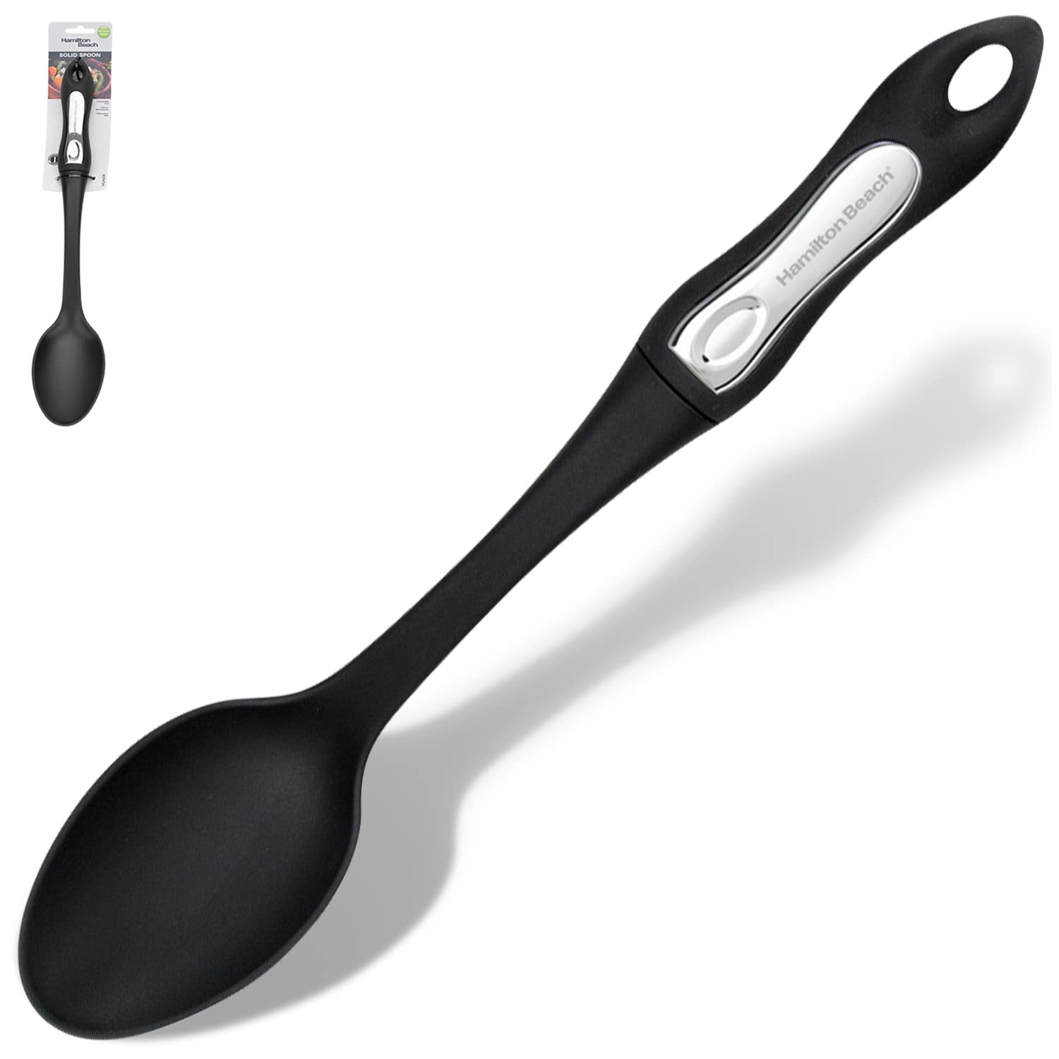 Foto 2 pulgar | Venta Internacional- Cuchara Hamilton Beach color Negro Cooking Sole Spoon de Nylon Cookwa Antiadherente