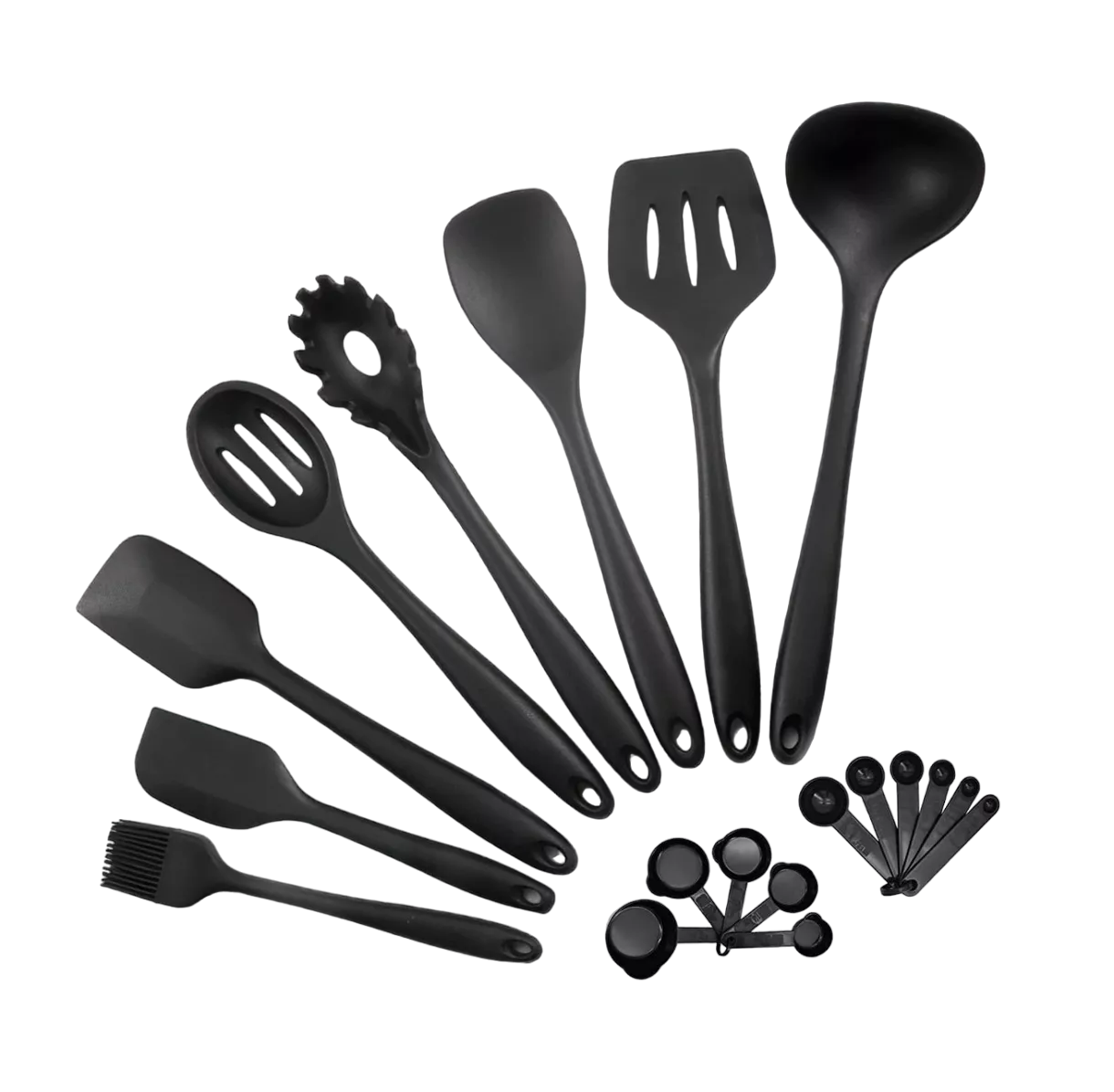 Utensilios de Cocina Belug 10 Piezas color Negro