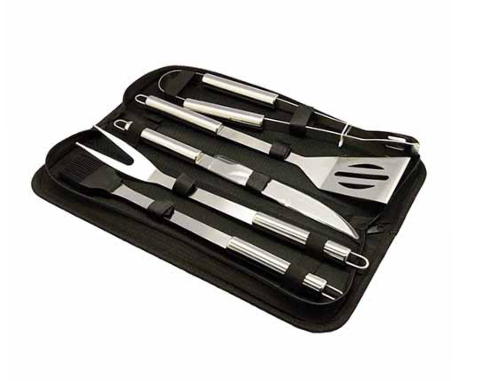 Juego de Utensilios Good & Good M04-UA0001 para Asador 5 PZAS más Estuche