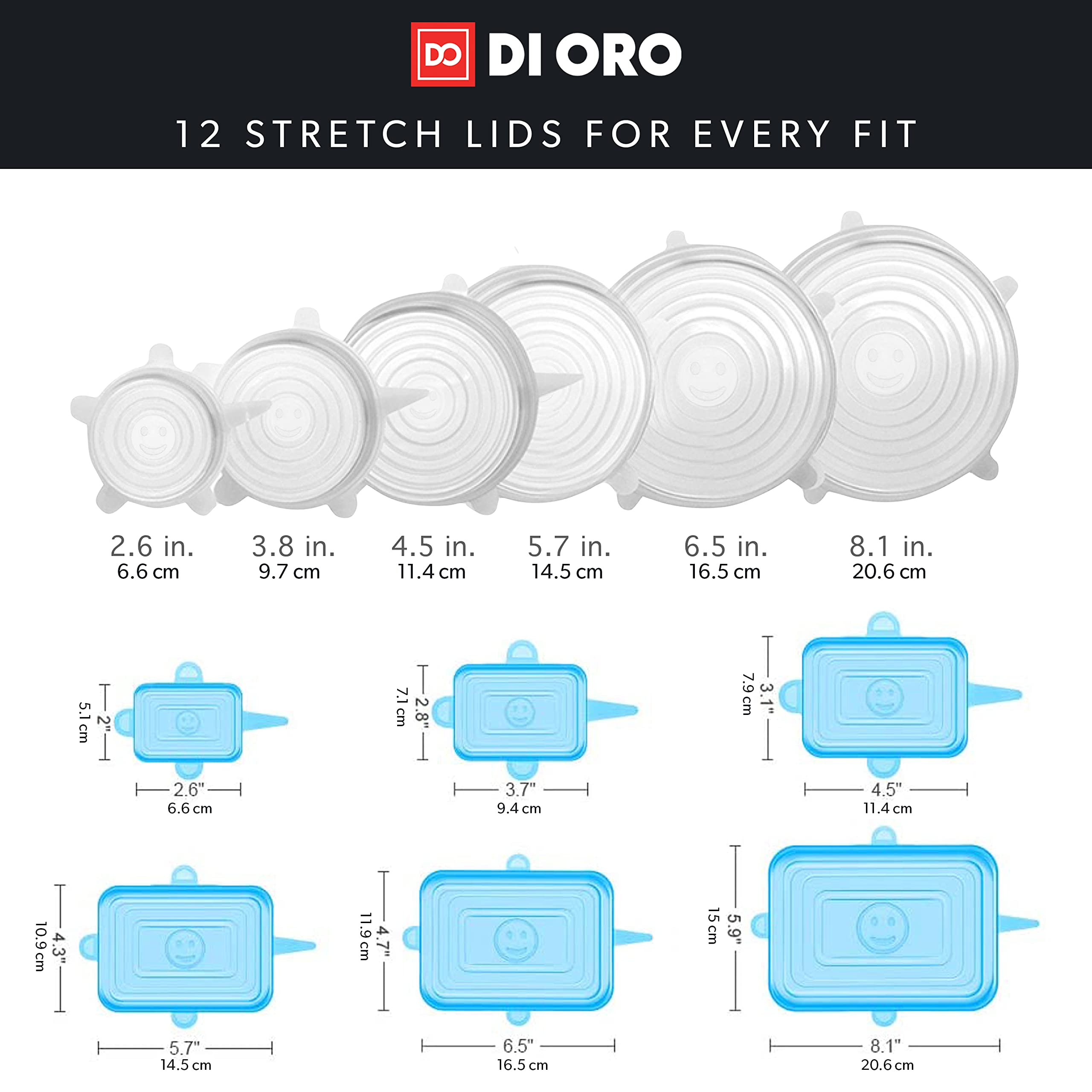 Foto 4 pulgar | Venta Internacional - Tapas Plásticas Di Oro de Silicona 12 Unidades