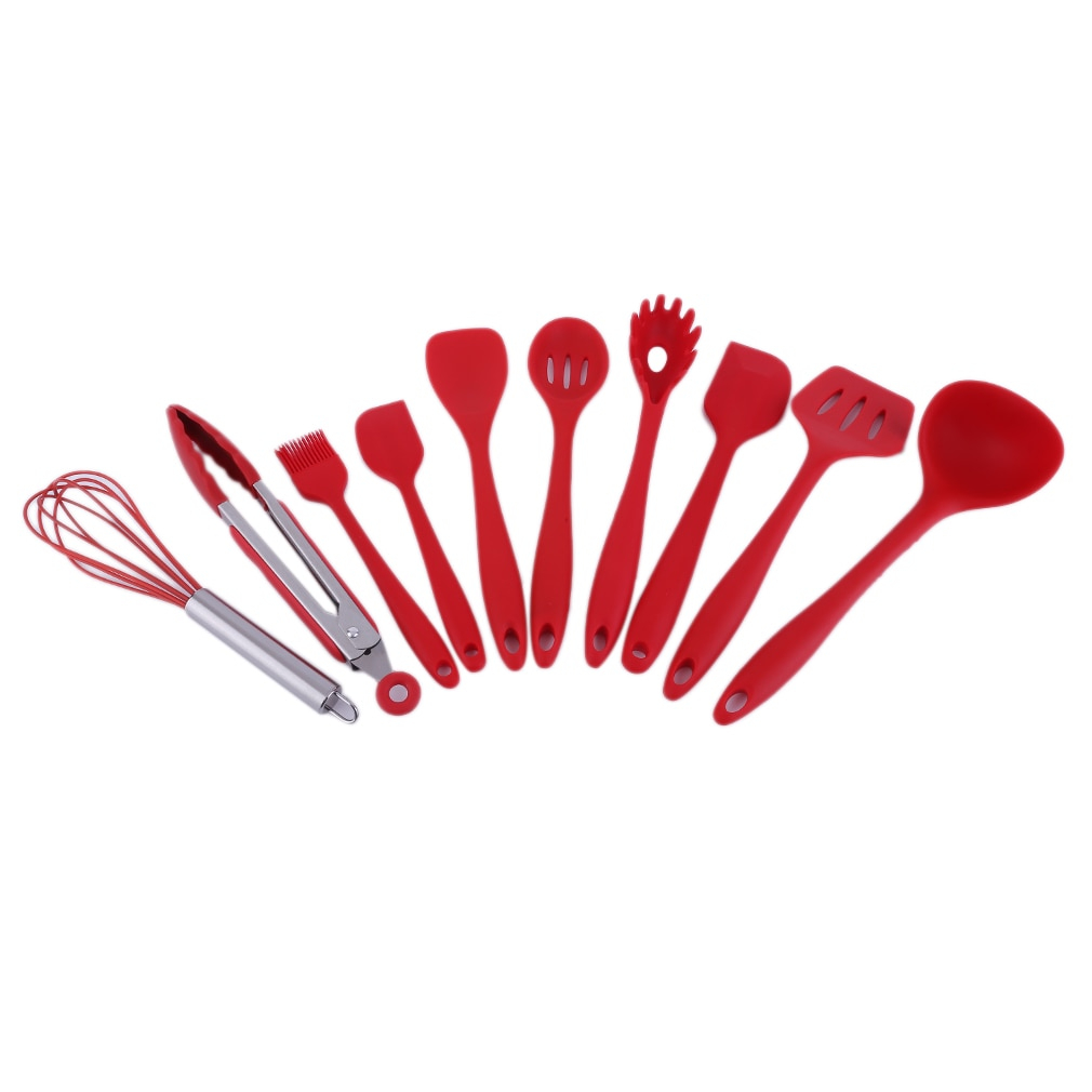 Foto 2 pulgar | Venta Internacional- Juego de Utensilios de Cocina Httn Rojo