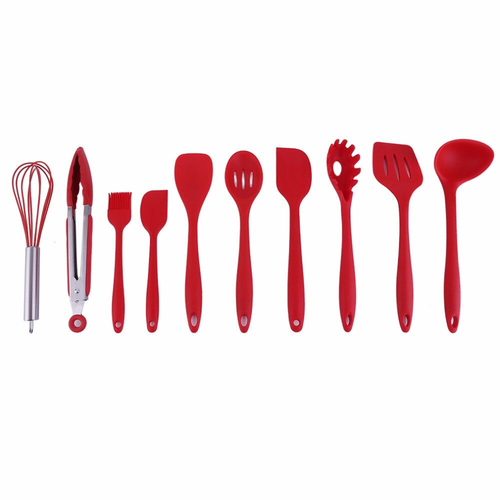 Foto 4 pulgar | Venta Internacional- Juego de Utensilios de Cocina Httn Rojo