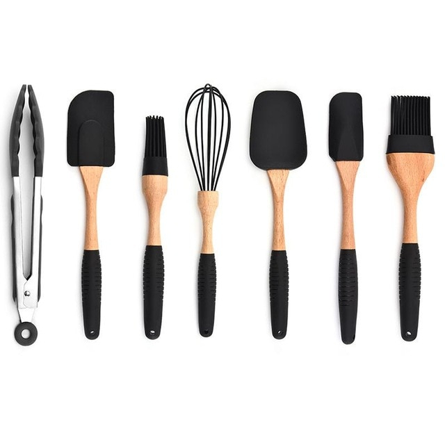 Foto 2 pulgar | Venta Internacional- Juego de Utensilios de Cocina de Silicona Httn 7 Piezas