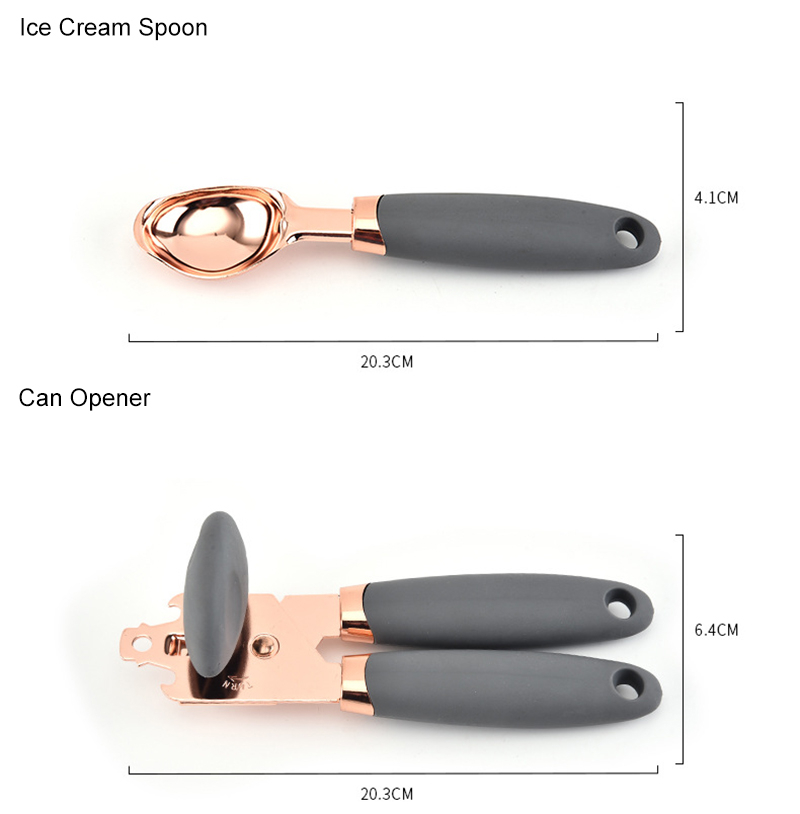 Foto 4 pulgar | Venta Internacional - Set de Utensilios de Cocina Acero Inoxidable 7 Piezas