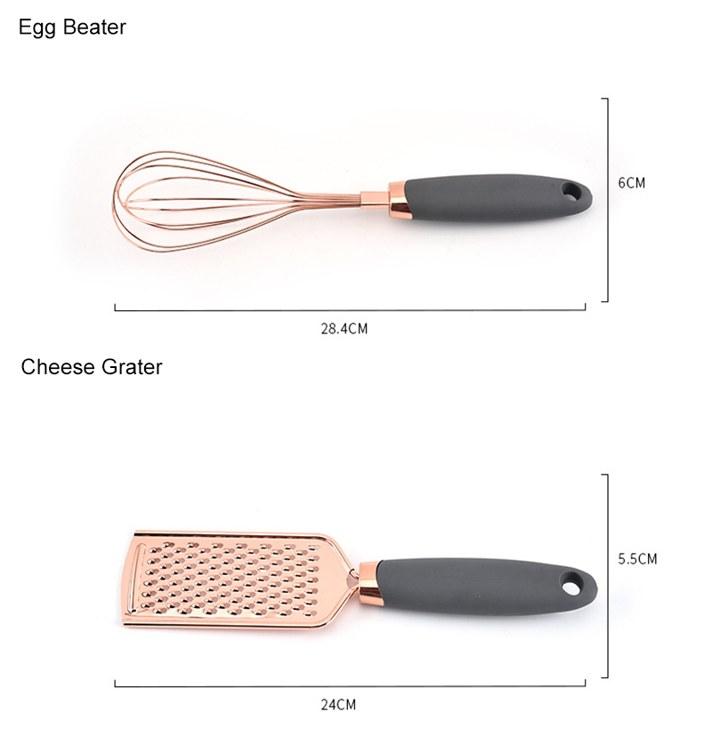 Foto 5 pulgar | Venta Internacional - Set de Utensilios de Cocina Acero Inoxidable 7 Piezas
