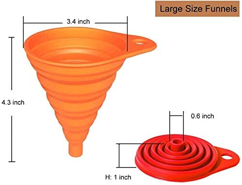 Foto 3 pulgar | Venta Internacional-Set e Embudos Jieyou de Silicón Plegables