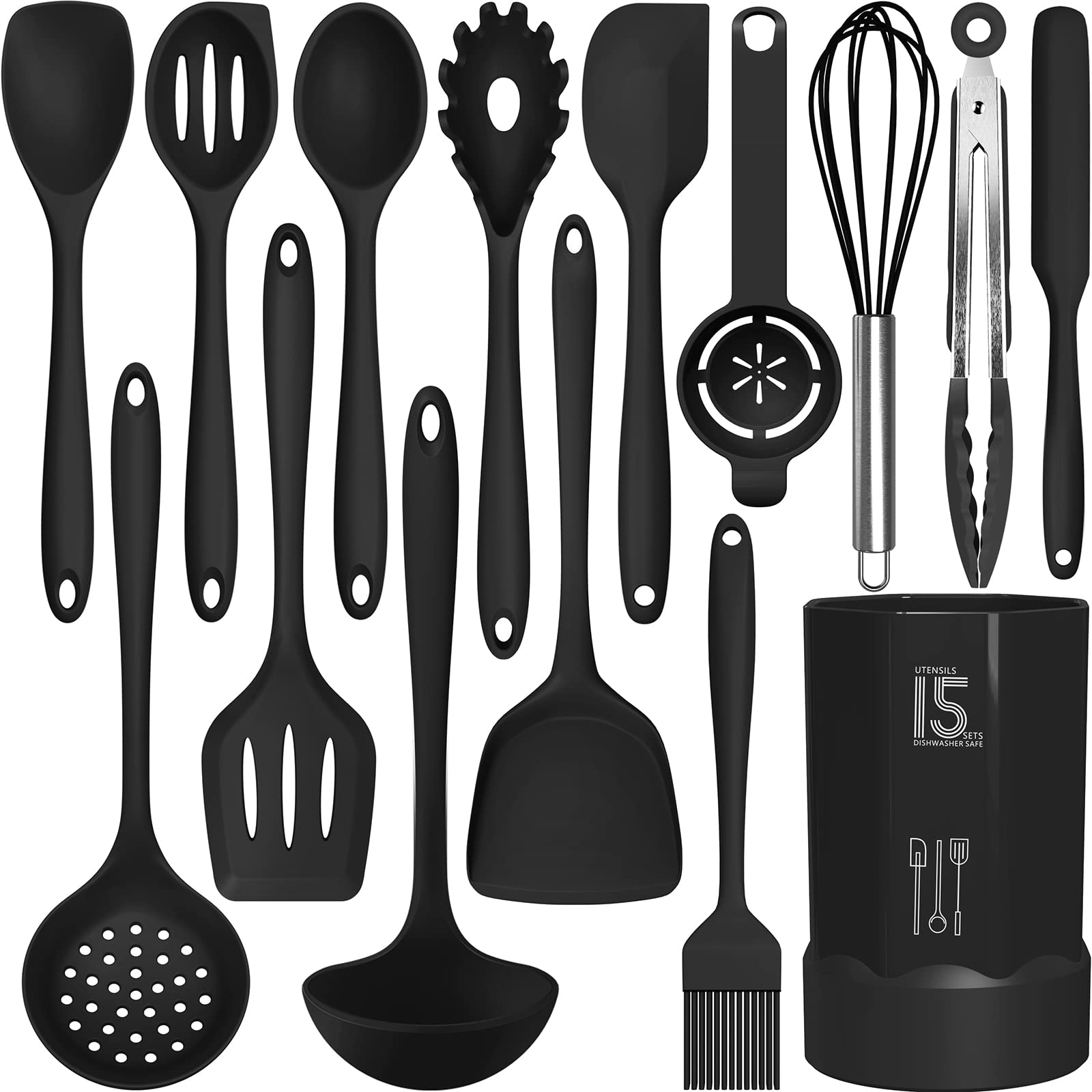 Foto 1 | Juego De Utensilios De Cocina Aothod Silicone 446°f, Resistente Al Calor - Venta Internacional.