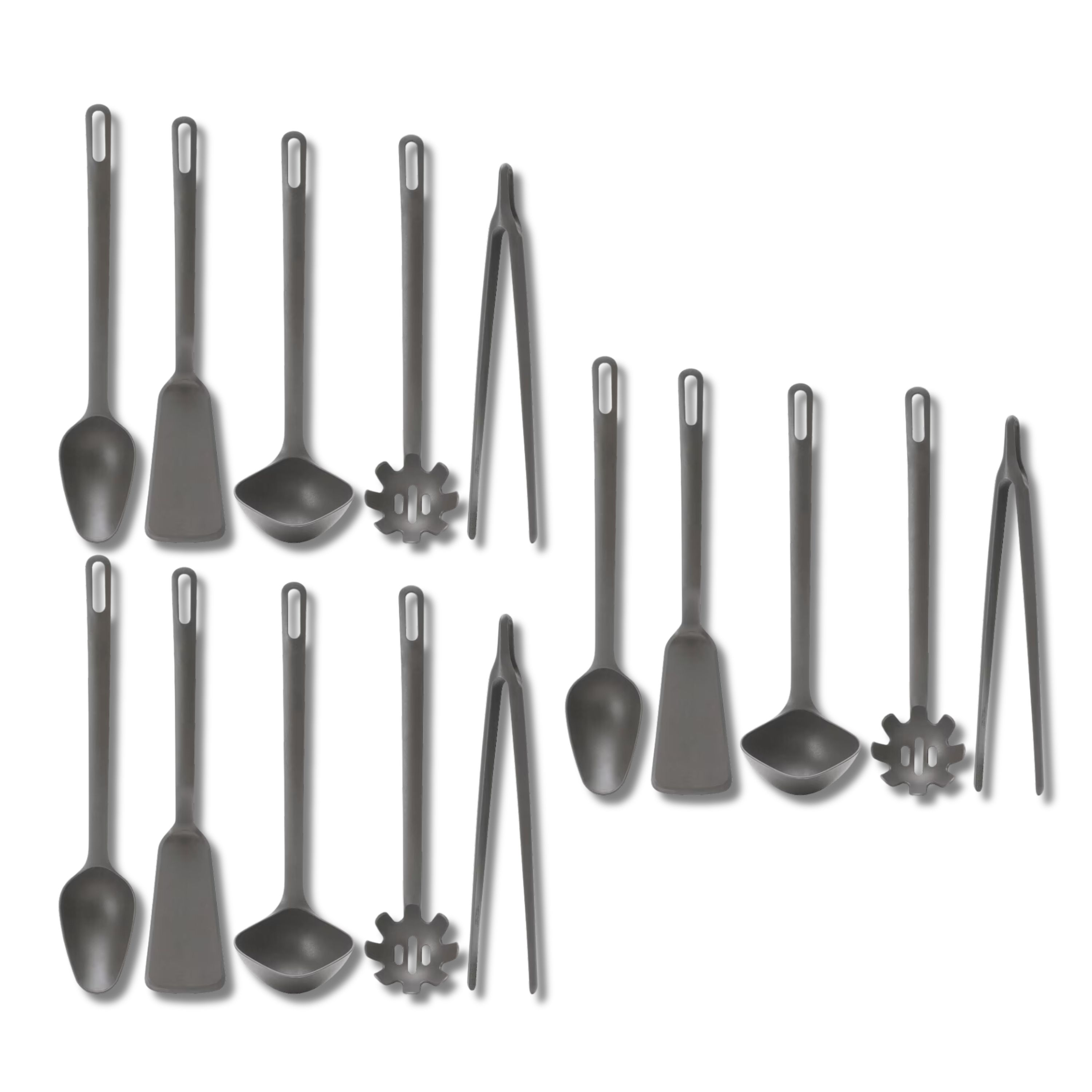 Foto 2 pulgar | Utensilios de Cocina Premium Luxvi 5 Piezas Gris 3 Juegos