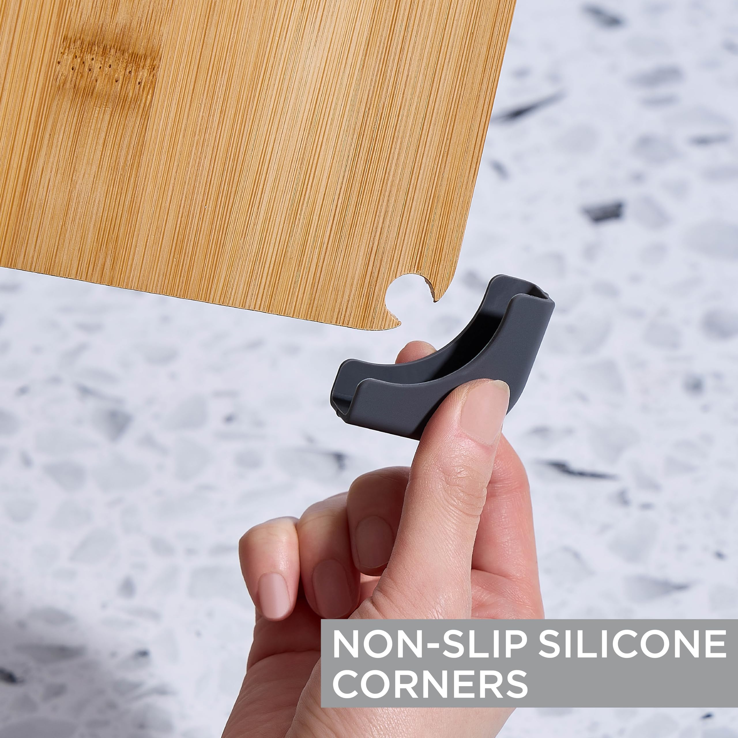 Foto 7 pulgar | Juego De Tablas De Cortar Cook With Color Kitchen Essentials, 3 Piezas - Venta Internacional.