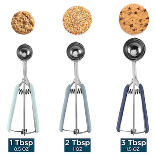 Foto 3 | Juego De Cucharas Para Galletas Cook With Color Social Chef, Acero Inoxidable, 3 Unidades - Venta Internacional.