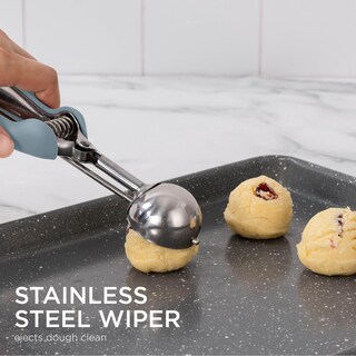 Foto 7 | Juego De Cucharas Para Galletas Cook With Color Social Chef, Acero Inoxidable, 3 Unidades - Venta Internacional.