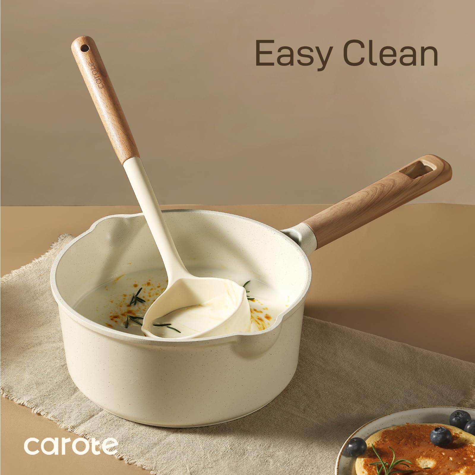Foto 7 pulgar | Juego de Utensilios de Cocina Carote de Silicona con Mango de Madera 10 Piezas - Venta Internacional
