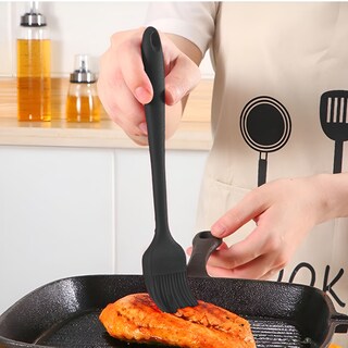 Foto 6 | Espatulas De Cocina Kit Ecomlab Utensilios De Silicona (negro)