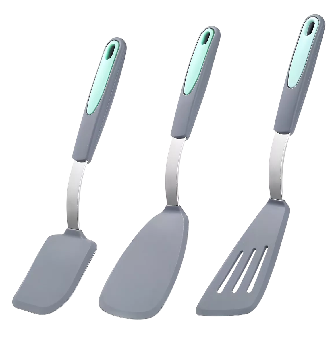 Espátulas de Cocina Belug Gris 3 Piezas