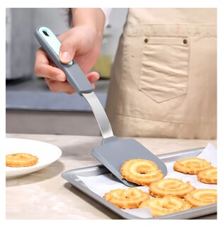 Foto 4 | 3 Espátulas de Cocina Resistentes al Calor para Utensilios Gris Claro