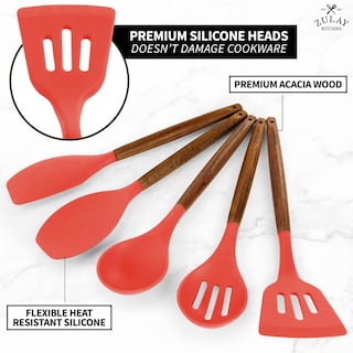 Foto 2 | Set de Utensilios de Cocina Zulay de Silicona 6 Piezas - Venta Internacional