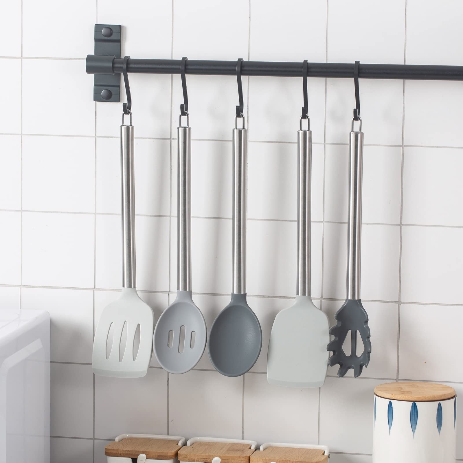 Foto 8 pulgar | Utensilios de Cocina Cook With Color 5 Piezas - Venta Internacional