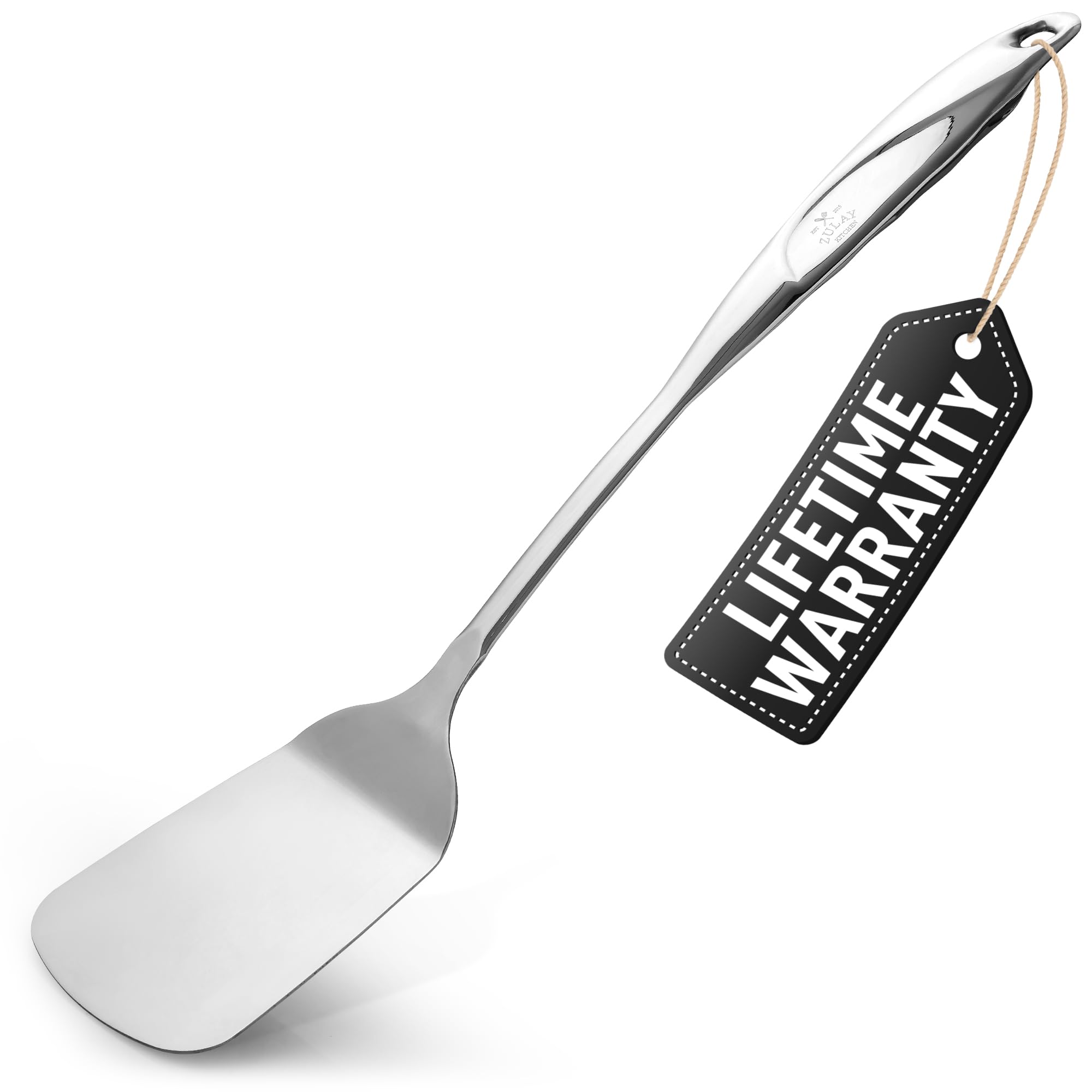 Espátula de Cocina Zulay Kitchen Premium de Acero Inoxidable 37 cm - Venta Internacional