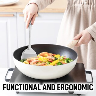 Foto 2 | Espátula de Cocina Zulay Kitchen Premium de Acero Inoxidable 37 cm - Venta Internacional