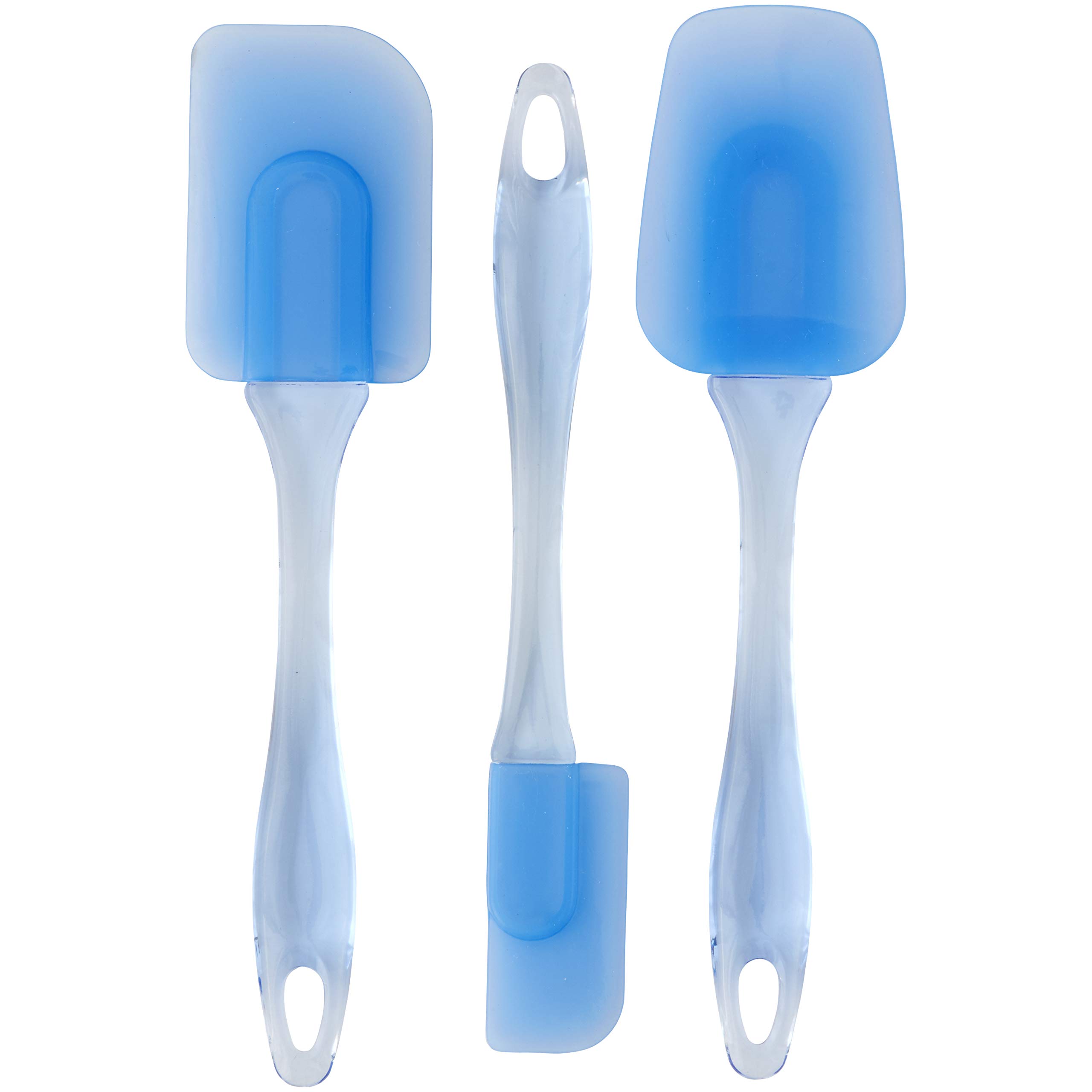 Foto 2 pulgar | Juego De Espátulas De Silicona Wilton Easy-flex De 3 Piezas, Color Azul - Venta Internacional.