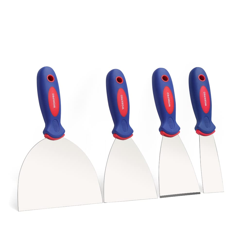 Foto 2 pulgar | Juego De Espátulas Workpro De Acero Inoxidable De 4 Piezas - Venta Internacional.