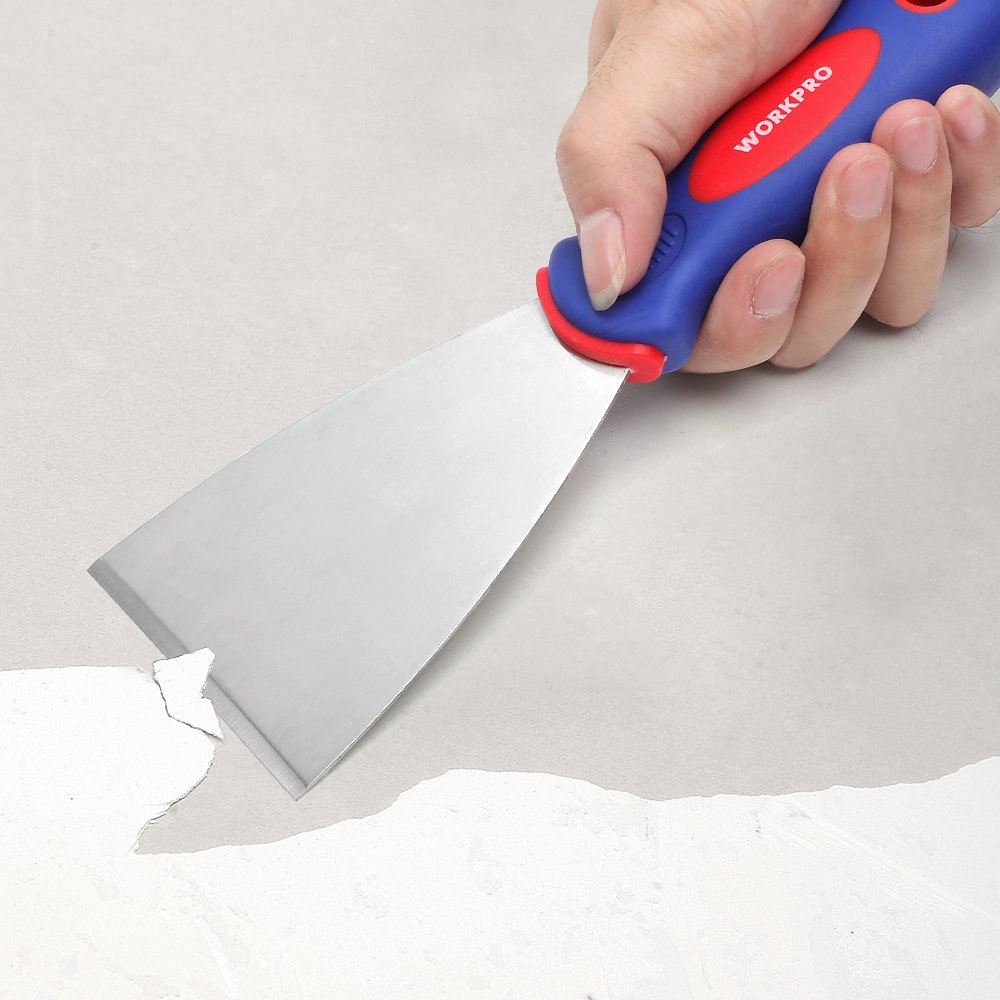 Foto 6 | Juego De Espátulas Workpro De Acero Inoxidable De 4 Piezas - Venta Internacional.