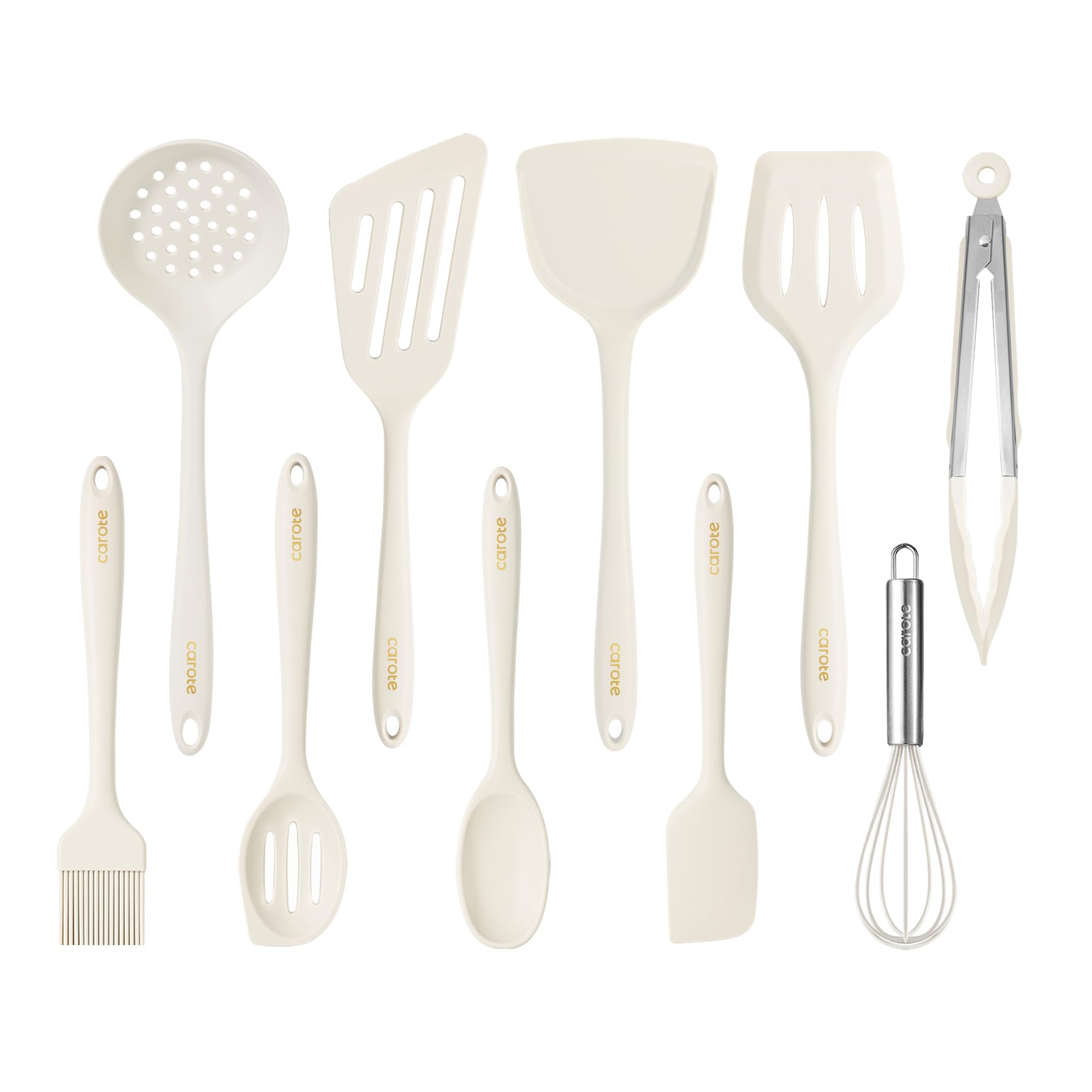 Foto 2 pulgar | Juego De Utensilios De Cocina Carote De Silicona Resistente Al Calor, 10 Piezas - Venta Internacional.