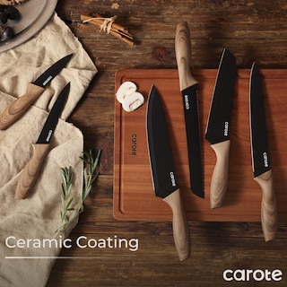 Foto 5 | Juego De Utensilios De Cocina Carote Antiadherentes De 28 Piezas Con Juego De Cuchillos - Venta Internacional.