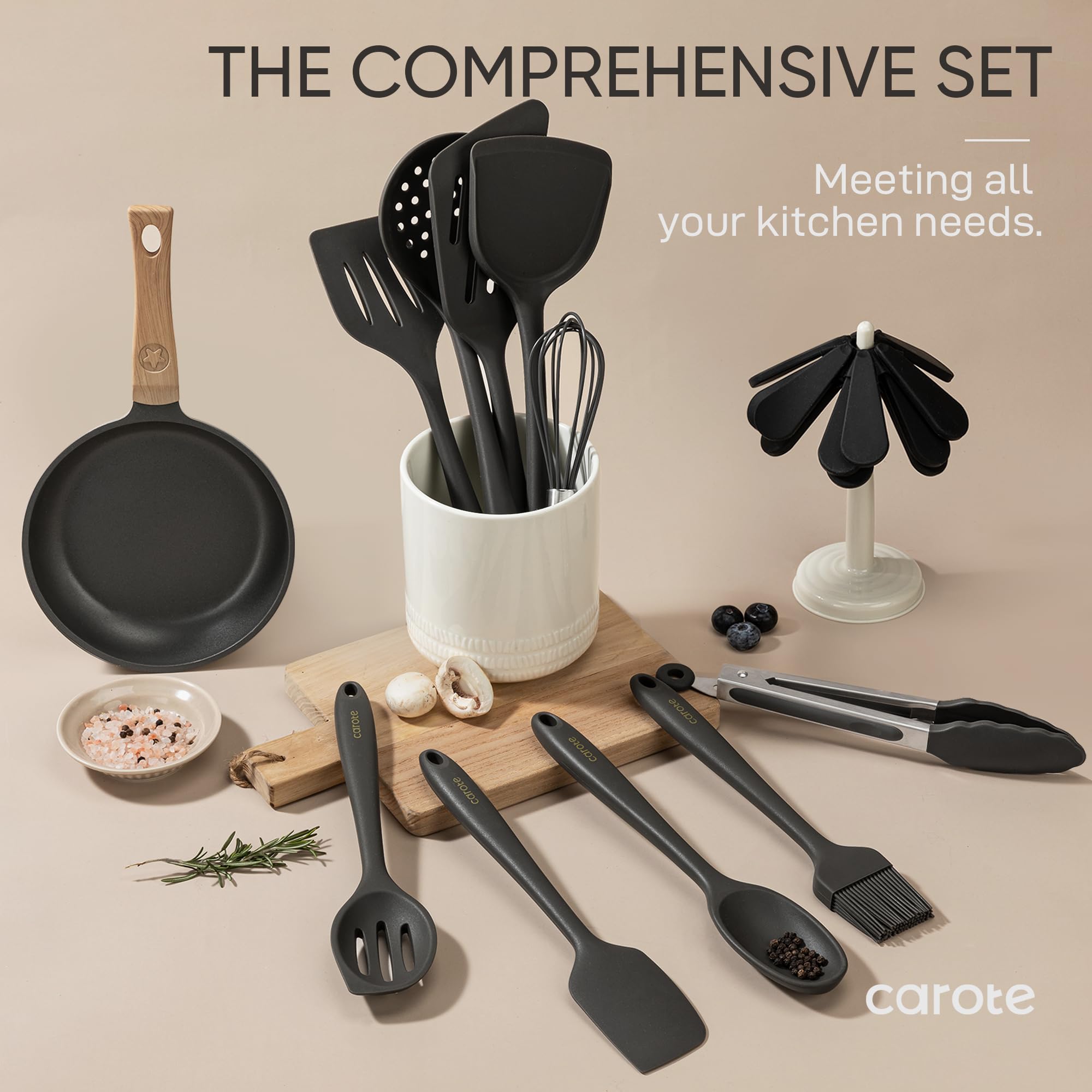Foto 7 | Juego De Utensilios De Cocina Carote De Silicona Resistente Al Calor, 10 Piezas - Venta Internacional.