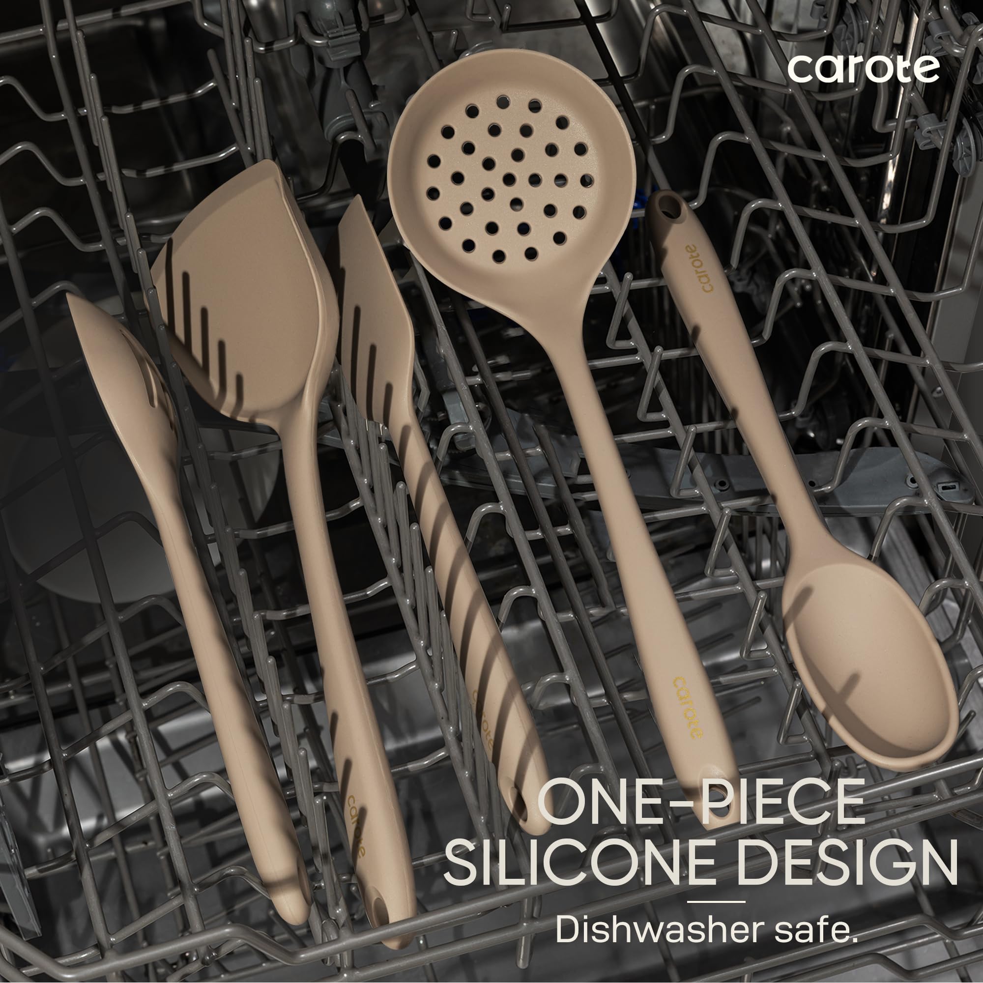Foto 5 pulgar | Juego De Utensilios De Cocina Carote De Silicona Resistente Al Calor, 10 Piezas - Venta Internacional.