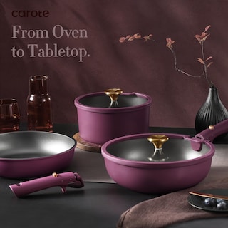 Foto 6 | Juego De Utensilios De Cocina Carote, 19 Piezas, Antiadherentes Con Mango Desmontable - Venta Internacional.